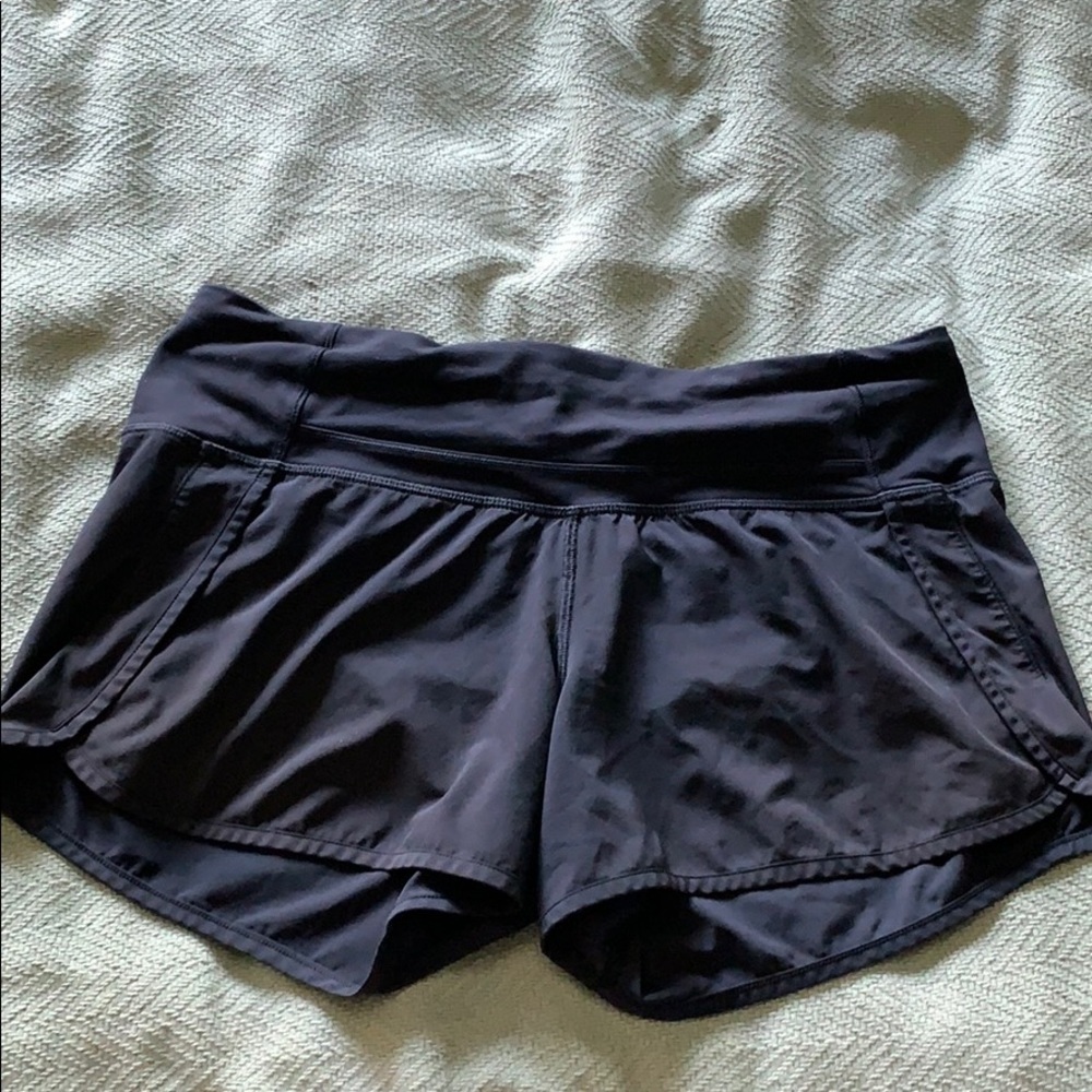 Women’s black lulu shorts